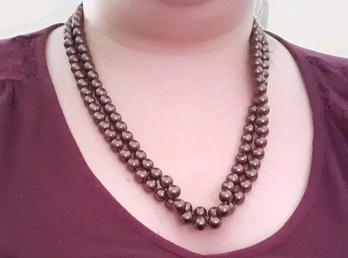 Lange perlenkette modeschmuck - lange,