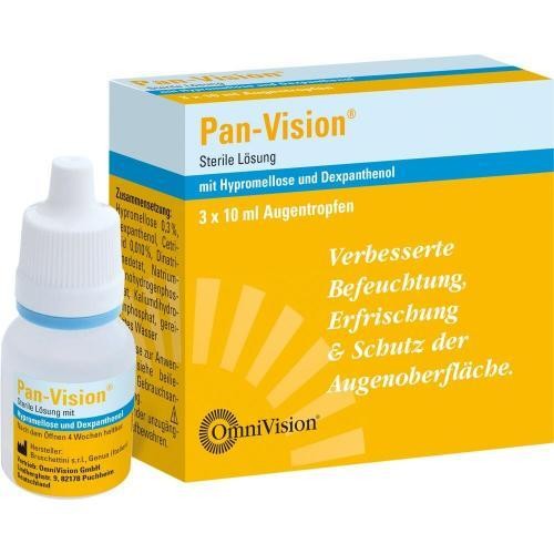 Pan vision augentropfen - pan-vision, 3x10