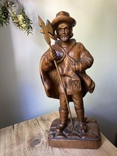 Handgeschnitzte Holzfigur