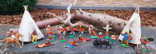 Ddr spielzeug indianerdorf mit - spielzeug,