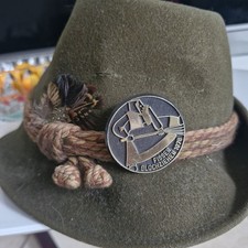 Hut Jäger Fasanen Hut Kappe Klein 54cm  Olivengrün Anton Pichler-Graz