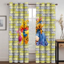 Maßgefertigte Vorhänge 21.Winnie the Pooh Schlafzimmer Verdunklung UV-Schutz