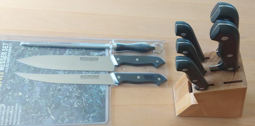 Messerblock mit messer inox - messerblock, -inox