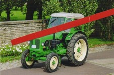 Farbbild 49 aus Serie DDR-Fahrzeuge - Traktor "Famulus RT 325", Nordhausen 1964