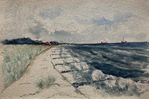 Aquarell malerin paula - aquarell,