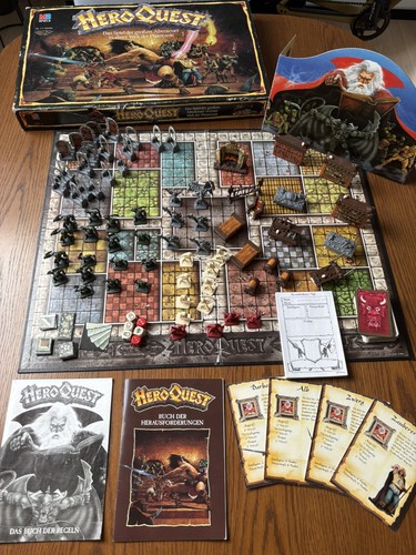 Hero quest 1989 spiele - hero, mb