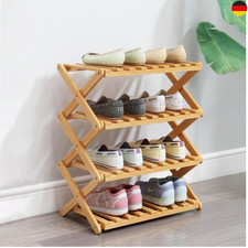 Bambus Schuhregal 4 Etagen