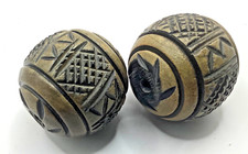 2 Edle Horn Perlen Ethno