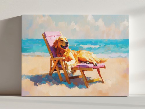 Golden retriever hund auf - retriever,