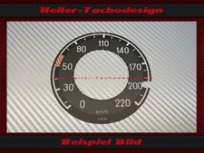 Aufkleber auf Tachoglas für