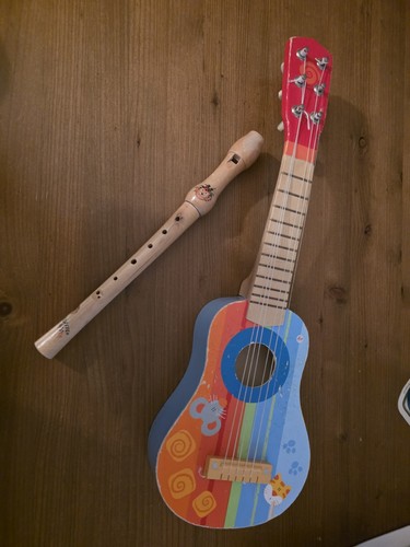 Kinder holzgitarre mit 6 - kinder, 54