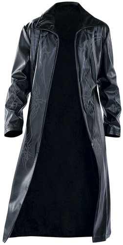 Tribal coat kunstledermantel - tribal,