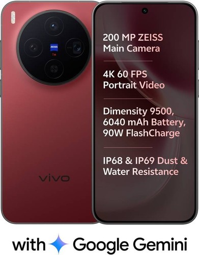 Vivo x300 16gb - 512gb, red