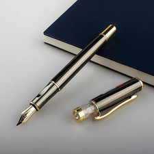 Füllfederhalter  Braun Gold