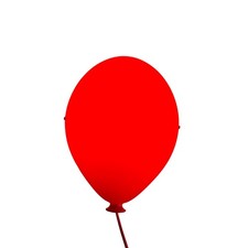IKEA Dromminge rot Ballonform