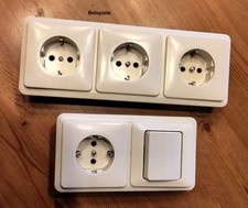Jung Steckdose und Schalter