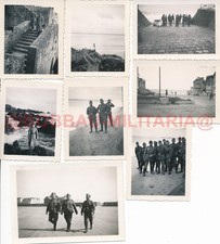 H428 Fotos Frankreich Saint Malo Bretagne 1941 Wehrmacht Soldaten Fort National