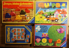 4 er Set Kinderspiele Tempo