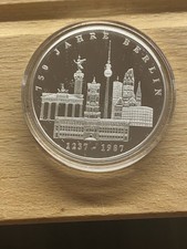  Gedenkmünze 1987 Silber PP