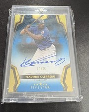 2024 Five Star Baseball Vladimir Guerrero Auto /25 . Texas Rangers