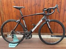 BIANCHI INFINITO CV, CARBON RENNRAD, ULTEGRA 11 Fach, HOLLOWGRAM CARBON LRS, Top