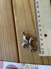 Original Thomas Sabo UNISEX REBEL XXL Bourbonische Lilie 925 Silber Zirkonia Öse