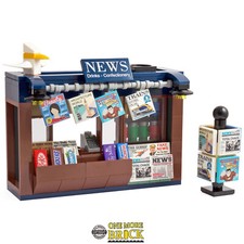 Zeitungskiosk | Zeitungen, Zeitschriften Süßwaren Kiosk | Aus echtem LEGO