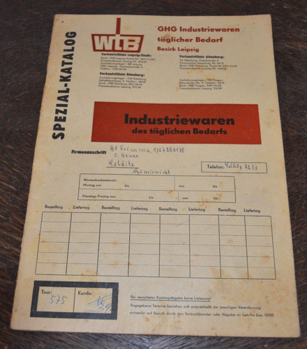 Spezial katalog industriewaren - spezial-katalog,