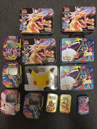 Pokemon koffer boxen tin - koffer,