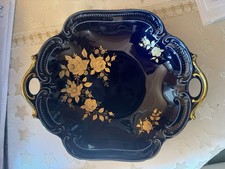 Kobalt Porzellan Schale mit 24