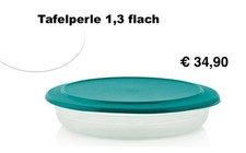 Tupperware Tafelperle Flach