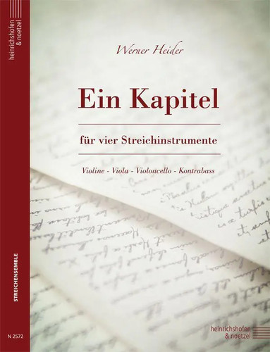 Ein kapitel partitur und - ein,