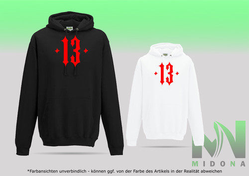 Fun hoodie thirteen big - fun, 13