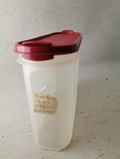 Super-Eidgenosse Gr.3 transparent Vorratsbehälter von Tupperware Deckel Brombeer