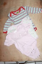 Packet 3 x  Bodys Body Einteiler Gr 62 / 68 Langarm Kurzarm TOP