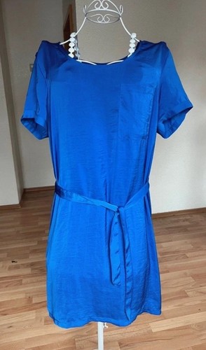Kleid royal blau super - blau,