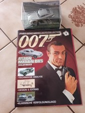 James Bond Aston Martin DB5 Modellauto aus Goldfinger 1:43 Mit Heft