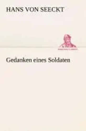 Gedanken eines soldaten hans - gedanken,