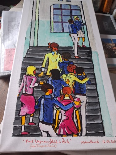 Acrylbilder handgemalt - acrylbilder,