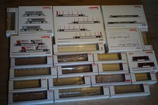 Märklin Konvolut Leerkartons für  moderne Güterwagen der Epoche 6,  TOP!