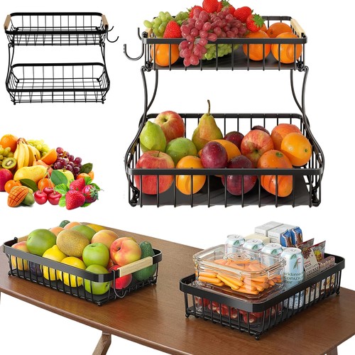 Schwarzer obstkorb ebenen - obstkorb, 2