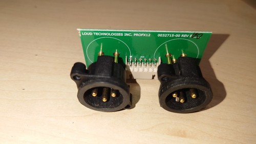 Mackie profx main xlr - main, outs