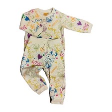 Baby Unisex Jungen Mädchen Schlafanzug Snoopy Jogginganzug Größe 86 Peanuts 