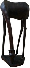 Afrikanische Holzfigur Giraffe