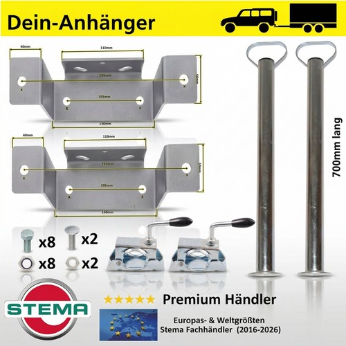 Abstellstützen set 700mm und - set,