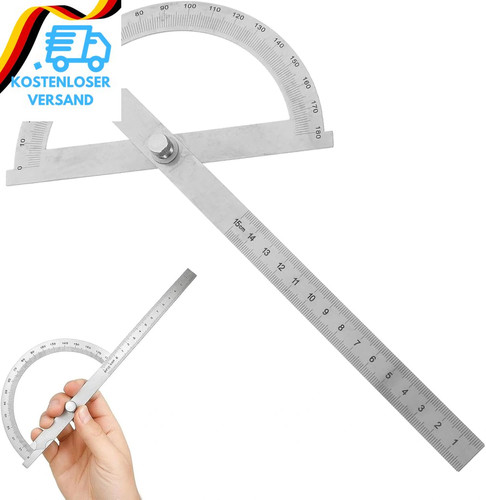 180 winkelmesser metall - 180°,