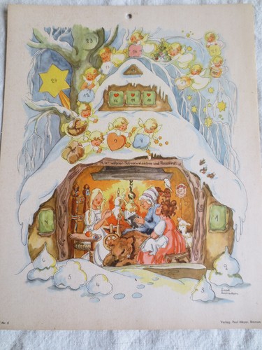 Alter adventskalender 40er - alter,
