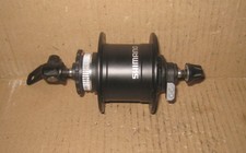 Shimano DH-T4050-1D Nabendynamo 6V 1,5 W 32H Schwarz für Scheibenbremse Shimano