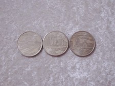 VEAyAB - 3 x DDR Medaille VEB Wohnungsbaukombinat Halle WbK - Vintage