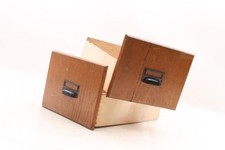 alter Holzschubladen Register